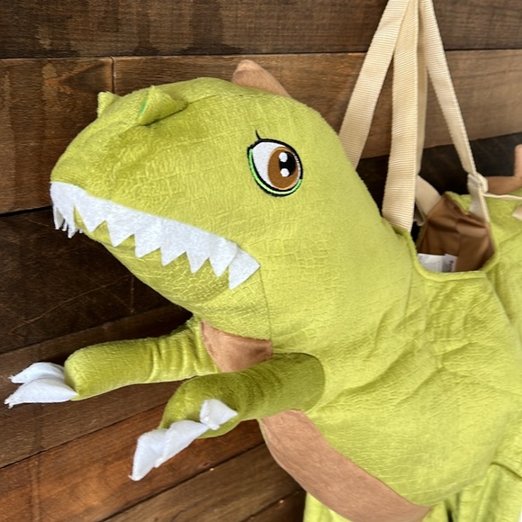 Spirit Green Dinosaur Kids Costume - Picture 5 of 9
